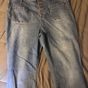 Plus size jeans